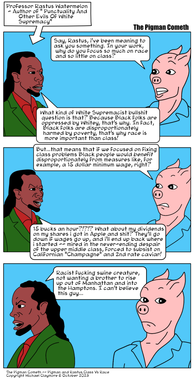 Class Vs Race The Pigman Cometh Class vs race the pigman cometh
